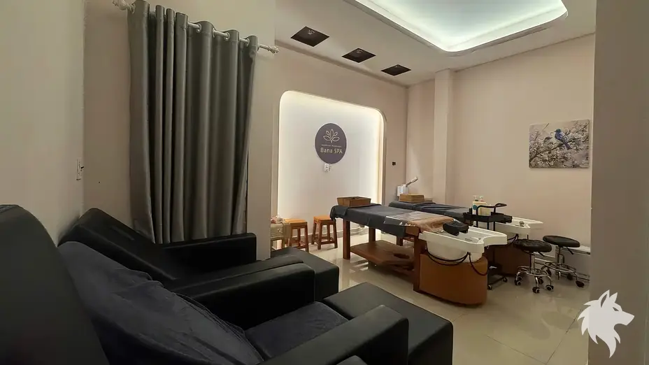 샴푸대가 포함된 스파 마사지실