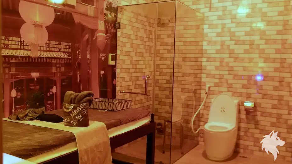 샤워실이 포함된 1인실